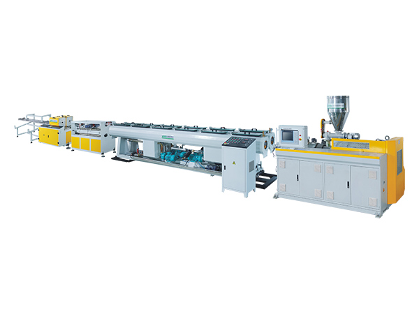 PVC一出二管材擠出生產線